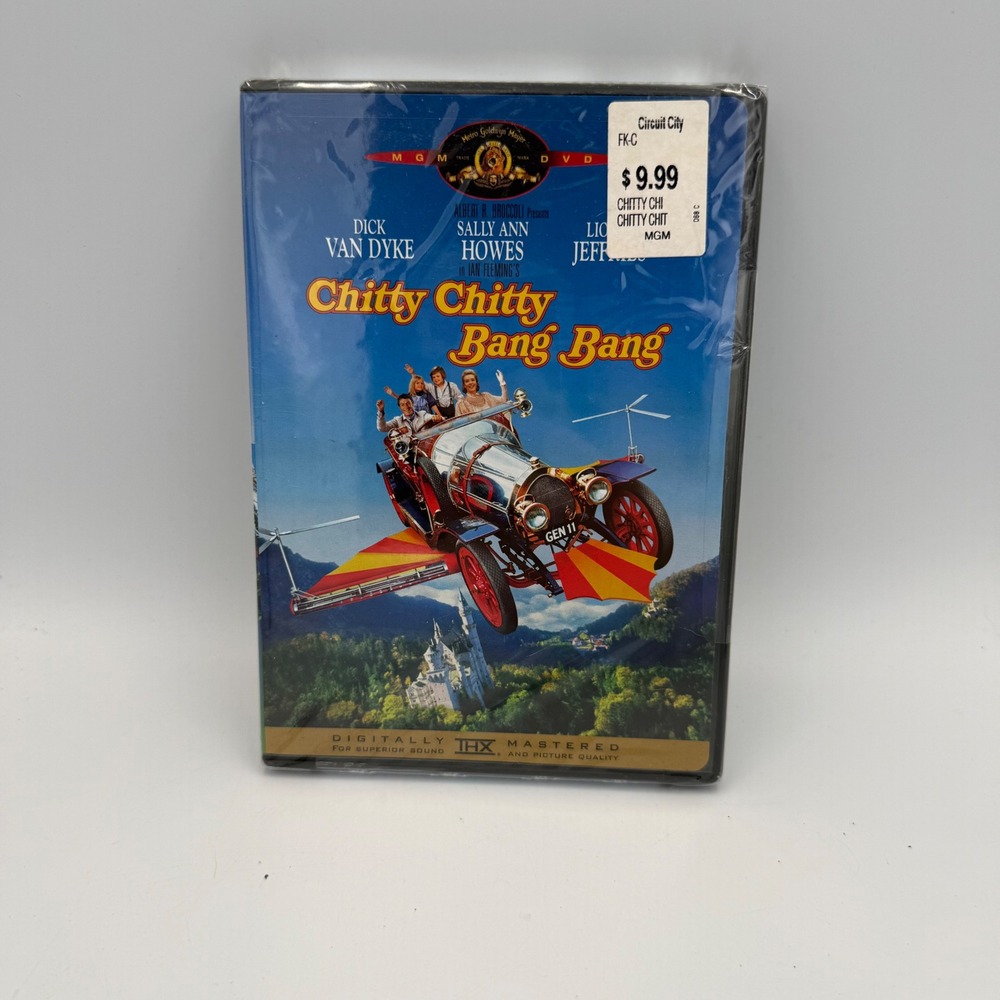 Chitty Chitty Bang Bang DVD 1998 30th Anniversary Dick Van Dyke Sealed New